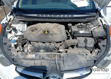 2013 Hyundai Elantra Gls z USA, uszkodzony, nr VIN 5NPDH4AEXDH422782